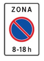 Zona, kurioje draudžiama stovėti
