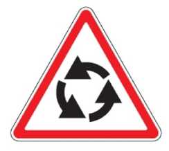 111 Žiedinė sankryža (sankryža, kurioje privaloma važiuoti ratu)