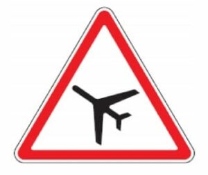 134 lėktuvai (kelio ruožas, virš kurio kyla arba leidžiasi lėktuvai)