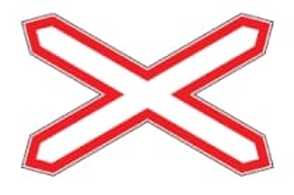 138 vienkelis geležinkelis (geležinkelio pervaža be pakeliamojo užtvaro per vienkelį geležinkelį)