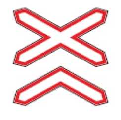 139 daugiakelis geležinkelis (geležinkelio pervaža be pakeliamojo užtvaro per dviejų ir daugiau kelių geležinkelį)