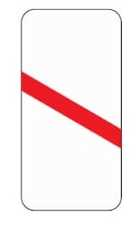 145 artėjama prie pervažos (Įspėja apie artėjimą prie geležinkelio pervažos ne gyvenvietėse. Ženklas statomas arčiausiai geležinkelio pervažos, kairėje kelio pusėje)