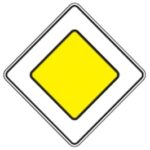 201 Pagrindinis kelias (Kelias, kuriame suteikta pirmenybė važiuoti per nereguliuojamas sankryžas)