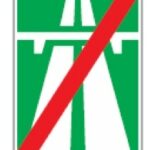 502 automagistralės pabaiga (kelio, kuriame galioja automagistralėse nustatyta eismo tvarka, pabaiga)