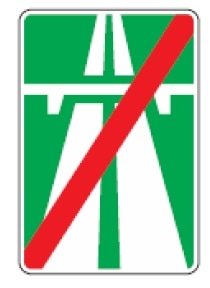 502 automagistralės pabaiga (kelio, kuriame galioja automagistralėse nustatyta eismo tvarka, pabaiga)
