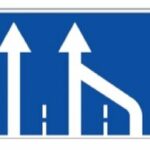 515 dešinės eismo juostos pabaiga