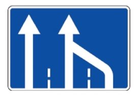 515 dešinės eismo juostos pabaiga