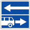 526 Įvažiavimas į kelią su eismo juosta maršrutiniam transportui (Nurodo, kad įvažiuojama į kelio ženklu „Kelias su eismo juosta maršrutiniam transportui“ pažymėtą kelią)