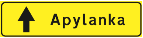 626 Apylankos kryptis (Nurodo pagal kelio ženklą Nr. 625 uždarytą kelio ruožą apvažiuojančių transporto priemonių važiavimo kryptį. Vairuotojai, kurie nepravažiavo pro kelio ženklą Nr. 625, informuojami, kad jie pateko į kitų transporto priemonių važiavimo maršrutą)